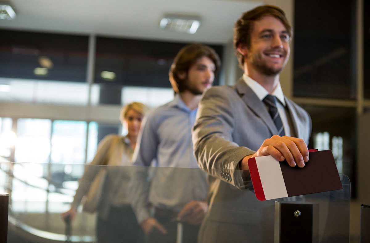 A man talking with Visa Agent Easy Tourist Card